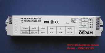 Chấn lưu ballast điện tử Osram QTz8 2x36W