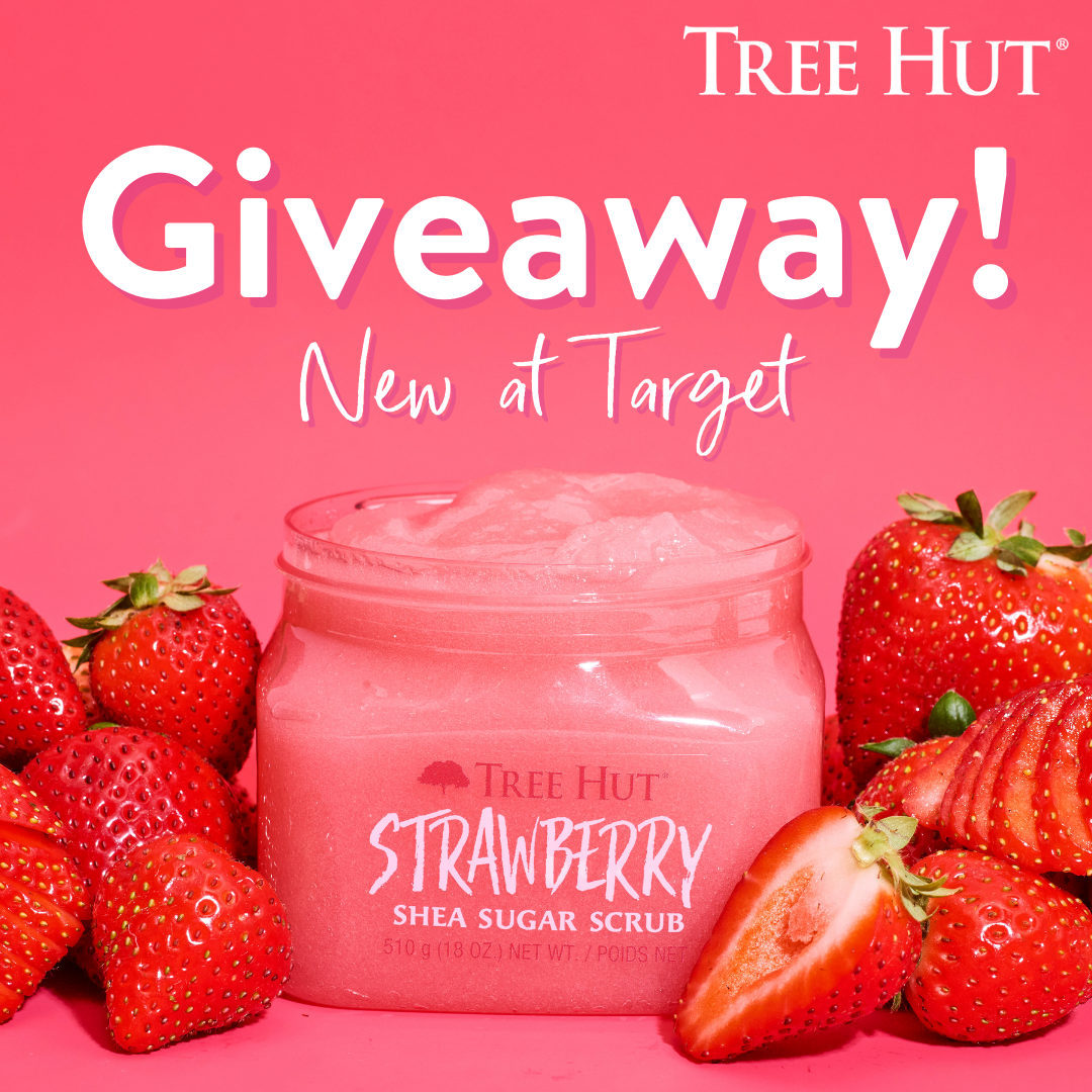 Tẩy tế bào chết toàn thân Tree Hut hương dâu - Tree Hut Strawberry Shea Sugar Scrub