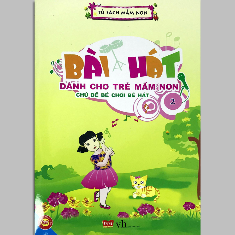 Sách Bài hát dành cho trẻ mầm non - Lẻ tùy chọn