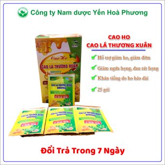 Cao ho kha tử thần cường phế thiên môn cao lá thường xuân Horituss giảm ho, Giảm đờm, viêm họng  hộp 25 gói *5ml HP11B