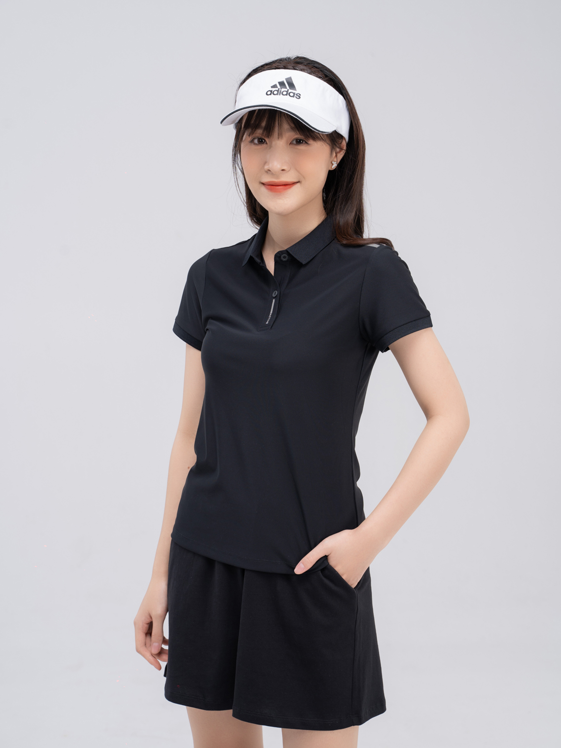 Áo Polo Thể Thao Nữ Chất Liệu Airycool YODY Basic Thông Thoáng Mềm Mịn Thấm Hút Mồ Hôi SAN5002