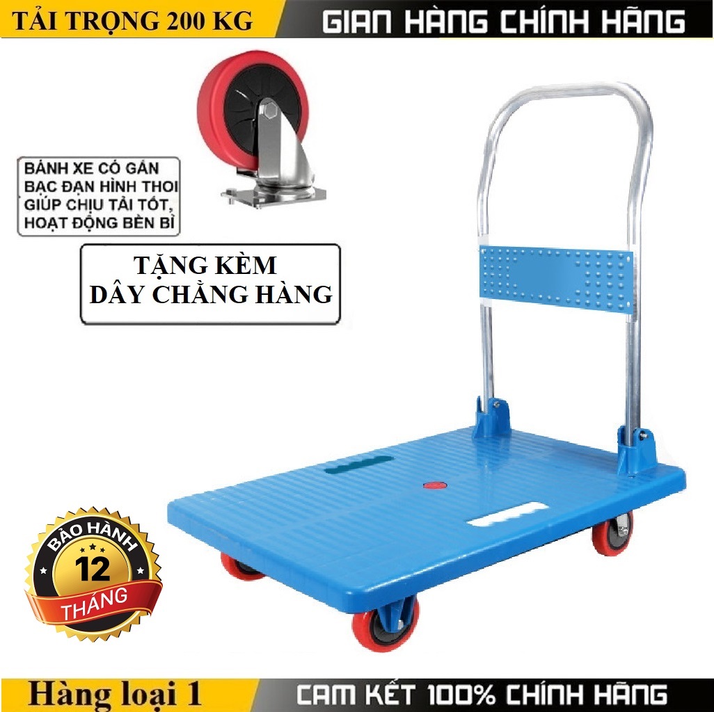 Xe đẩy hàng đa năng gấp gọn