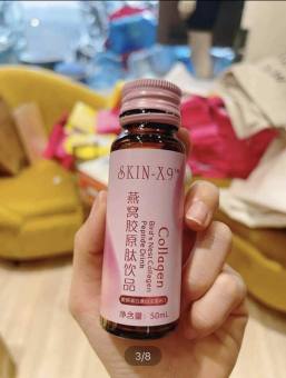 Collagen Hồng Skin X9 Trang Nemo trắng da gấp 5 lần