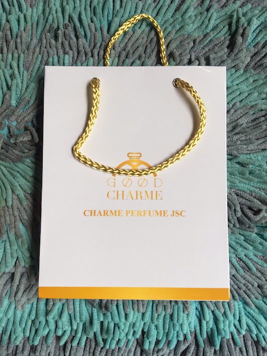 Túi giấy đựng nước hoa Char.me nhiều kích thước (CAO 20CM - NGANG 16CM - RỘNG 6CM - TÚI KÍCH THƯỚC VỪA)