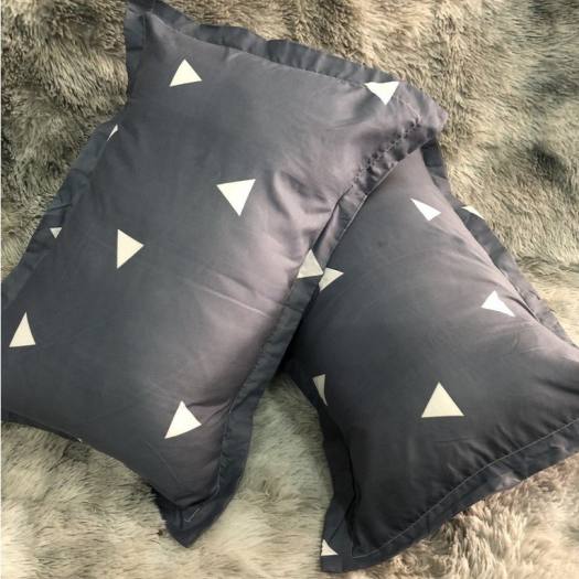 2 chiếc vỏ gối nằm poly cotton 45x65 cm, vỏ áo gối poly cotton nhiều mẫu mới