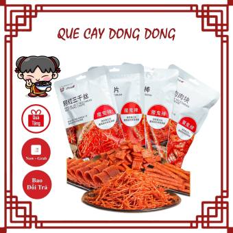 Que Cay Dong Dong 70g, Dải Cay Ăn Vặt Tuổi Thơ, Đồ Ăn Vặt Học Sinh Nội Địa Ngon Rẻ