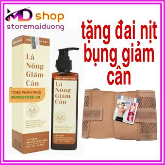 Lá nóng Giảm cân dân tộc hàng date mới ( TẶNG KÈM ĐAI NỊT BỤNG )