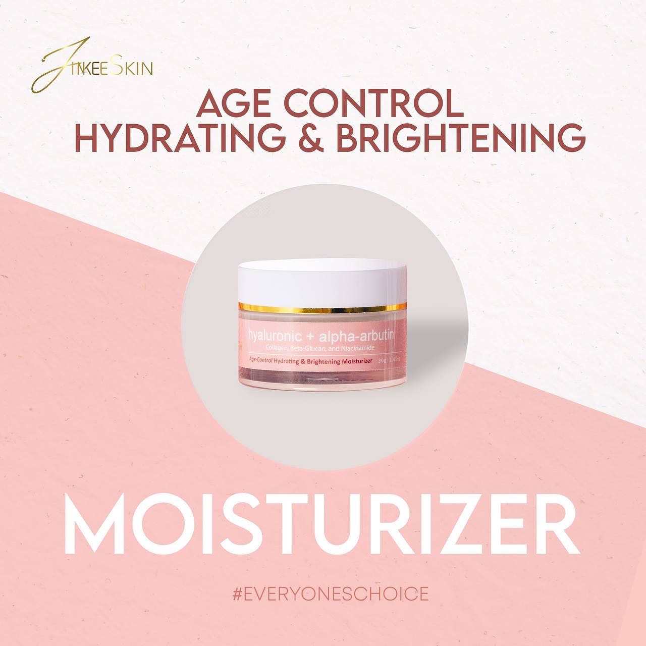 Jinkee Skin Age Control Hydrating and Brightening Moisturizer 30g