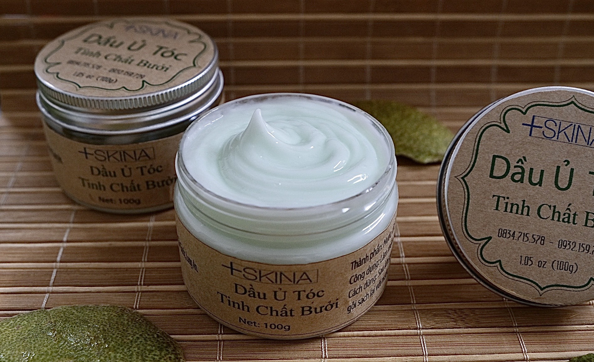 Dầu ủ tóc tinh chất bưởi_dầu argan
