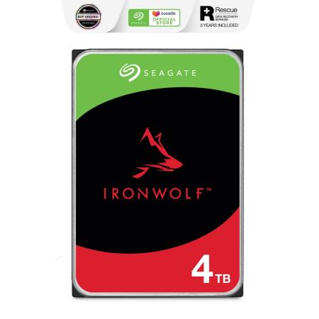 Seagate 4TB IronWolf Hard Drive, 5400RPM, 256MB Cache