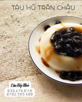 Set nguyên liệu TÀU HỦ TRÂN CHÂU ĐƯỜNG ĐEN