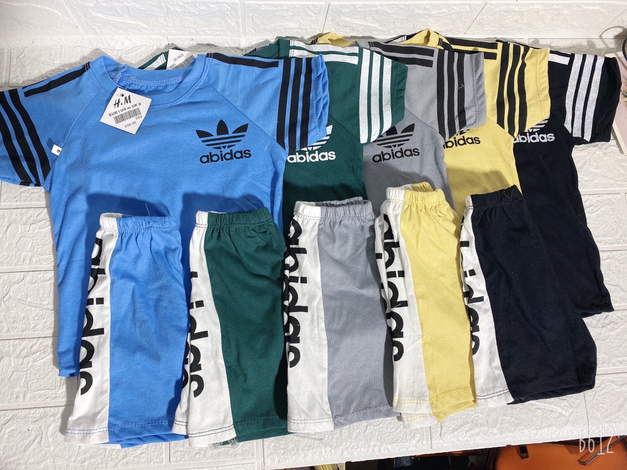 Bộ thể thao cotton bé trai size 7 - 22kg