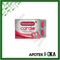 Hemaviton Cardio Isi 10 Kaplet Suplemen Membantu Mengurangi Kolesterol