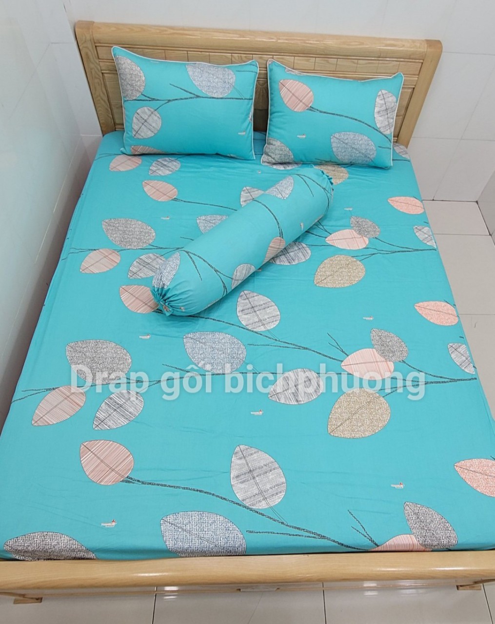 Bộ Drap Cotton Thắng Lợi đủ size { chuẩn logo]
