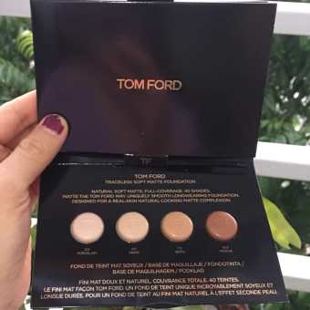 Combo 4 Mẫu thử kem nền T.F traceless soft matte foundation 1.8ml