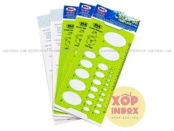 Thước Elip vẽ kỹ thuật EllipseTemplate E606