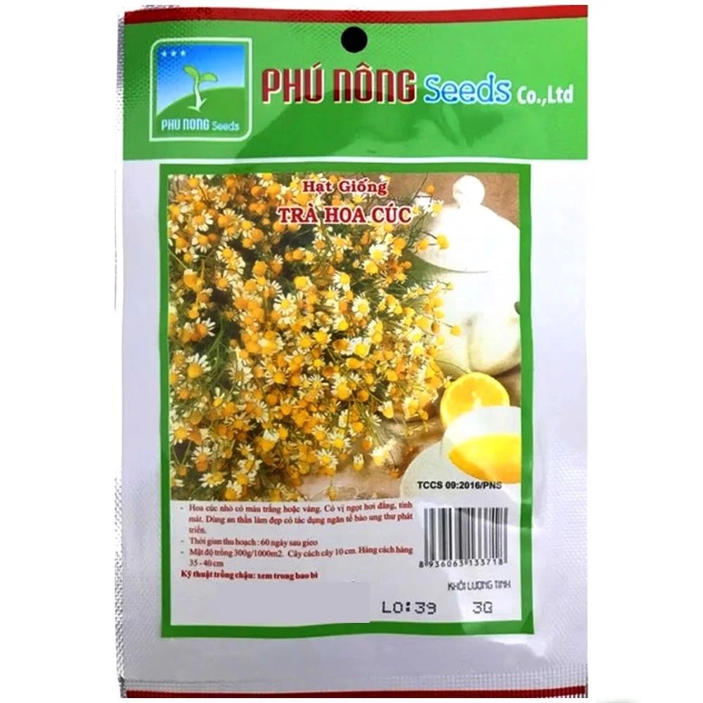 Hạt giống trà hoa cúc - 3g