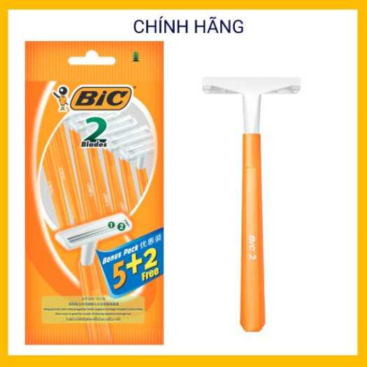 15 gói dao cạo râu BIC 2 lưỡi (loại 7 cây /gói)