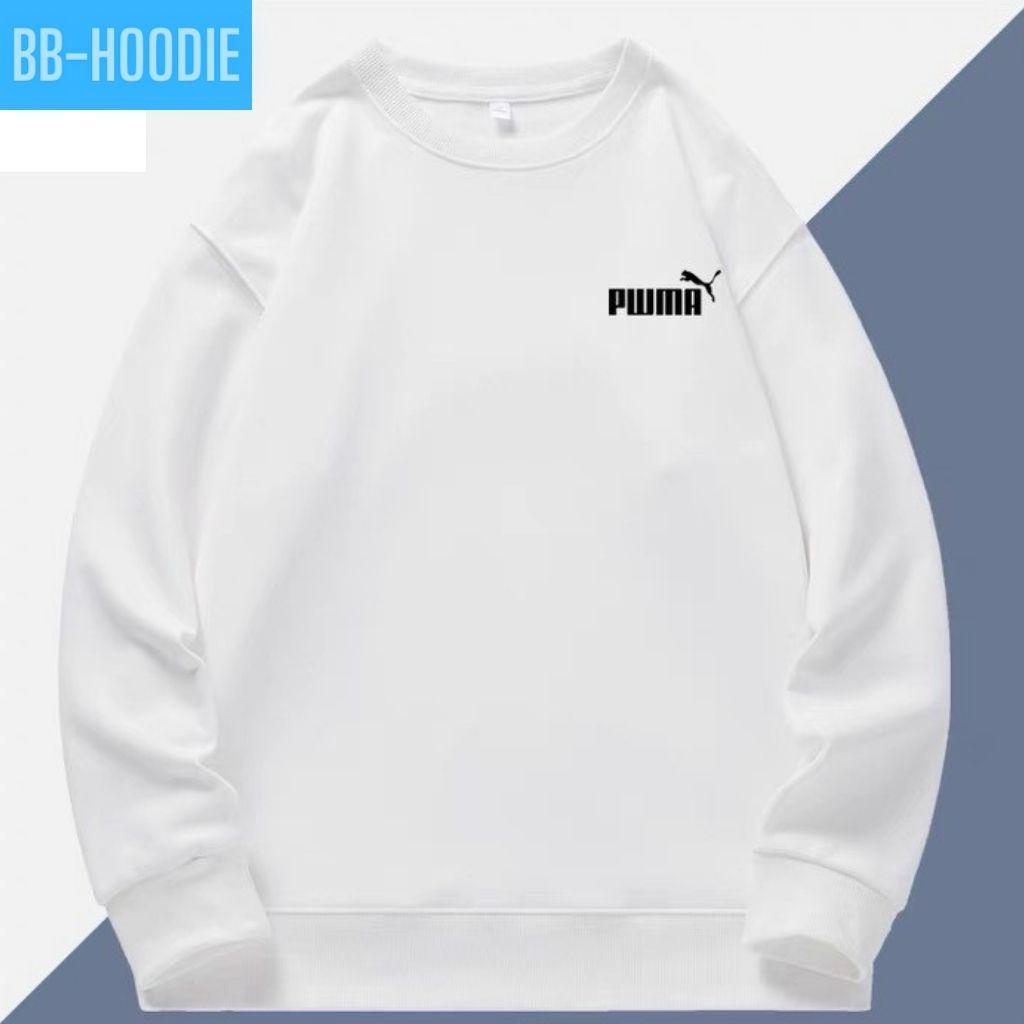 ÁO SWEATER NỈ KHÔNG NÓN IN LOGO PWMA CỰC ĐẸP