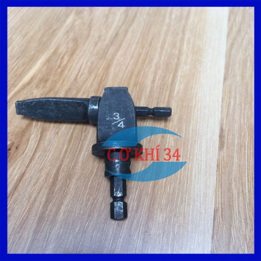 Bộ 5 Loe Ống Đồng, Bộ Lã Ống Đồng Bằng Khoan Chuôi Lục Giác