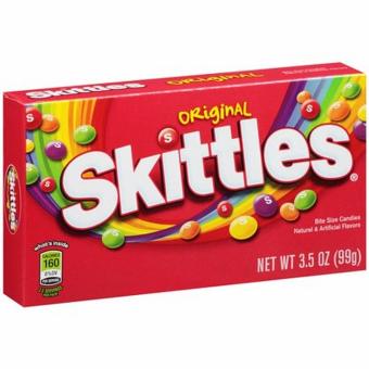 Kẹo trái cây chua ngọt Skittles của Mỹ gói 89g