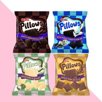 Bánh snack Oishi Pillows túi 10 gói 14g