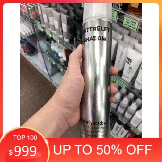 Gôm xịt tóc Butterfly Shadow 320ml Chính hãng, Gôm bạc giữ nếp tạo kiểu nam nữ