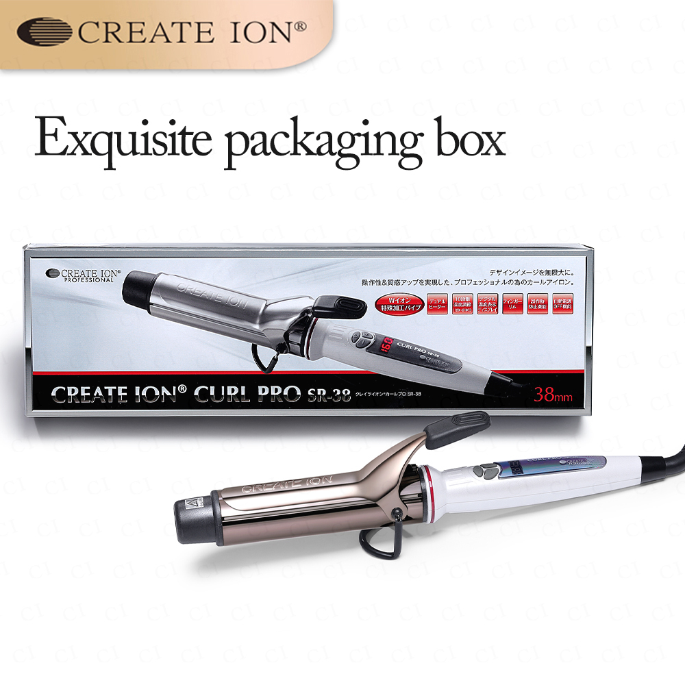 【新品未使用】CREATE ION CURL PRO 2本セット Japan Original CREATE ION CURL PRO 26/32/38mm LCD Display