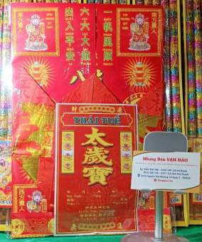 Phần Cúng Thái Tuế Gia Phối Sẳn Xuồng Trung Quốc