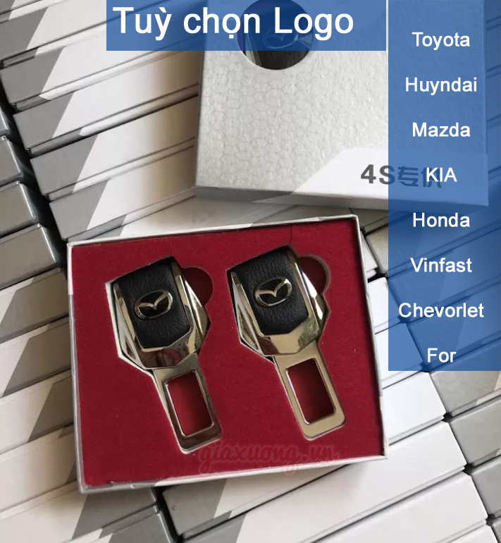 Chốt đai an toàn, chốt dây đai an toàn ô tô, Hiện Press, Sẵn kho, ship ngay, giaxuong