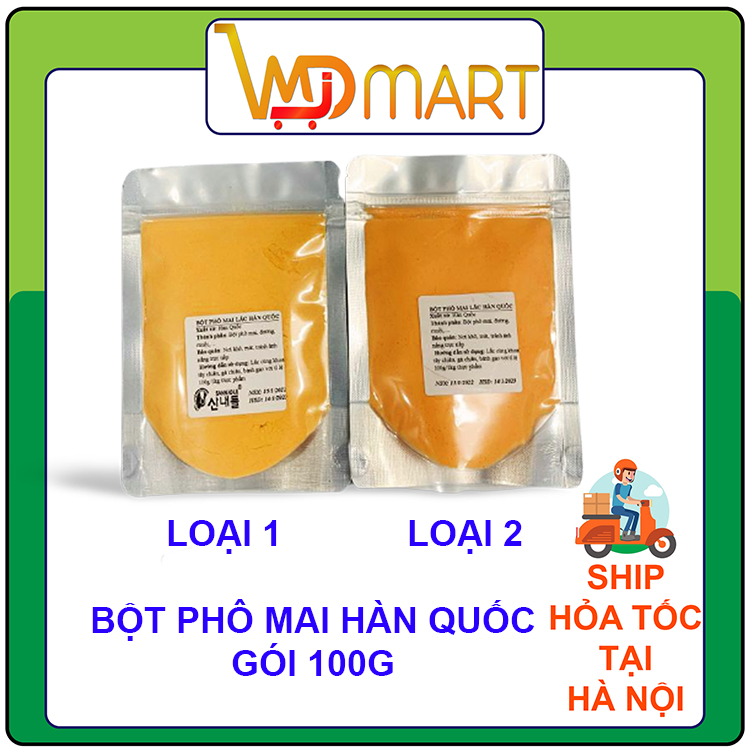 100g bột phô mai lắc hàn quốc lắc bánh gạo khoai tây…
