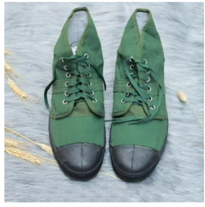 High-Top Canvas Boots, Canvas Military Boots with Super Durable Rubber Soles, Especially Anti-Slip.