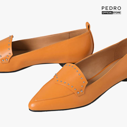PEDRO - Giày đế bệt nữ mũi nhọn Studded Pointed PW1-65500040-36