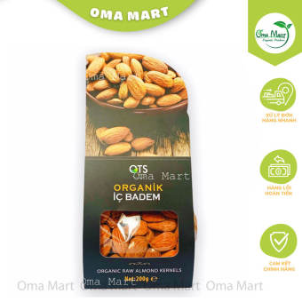 Hạnh nhân hữu cơ OTS Organik 200g