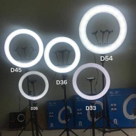 Đèn Led LIVE STREAM Giá Tốt Size 26 , Size 33 Make Up | Phun Xăm | Spa | Thẩm Mỹ | Studio | Chụp Hình đủ size