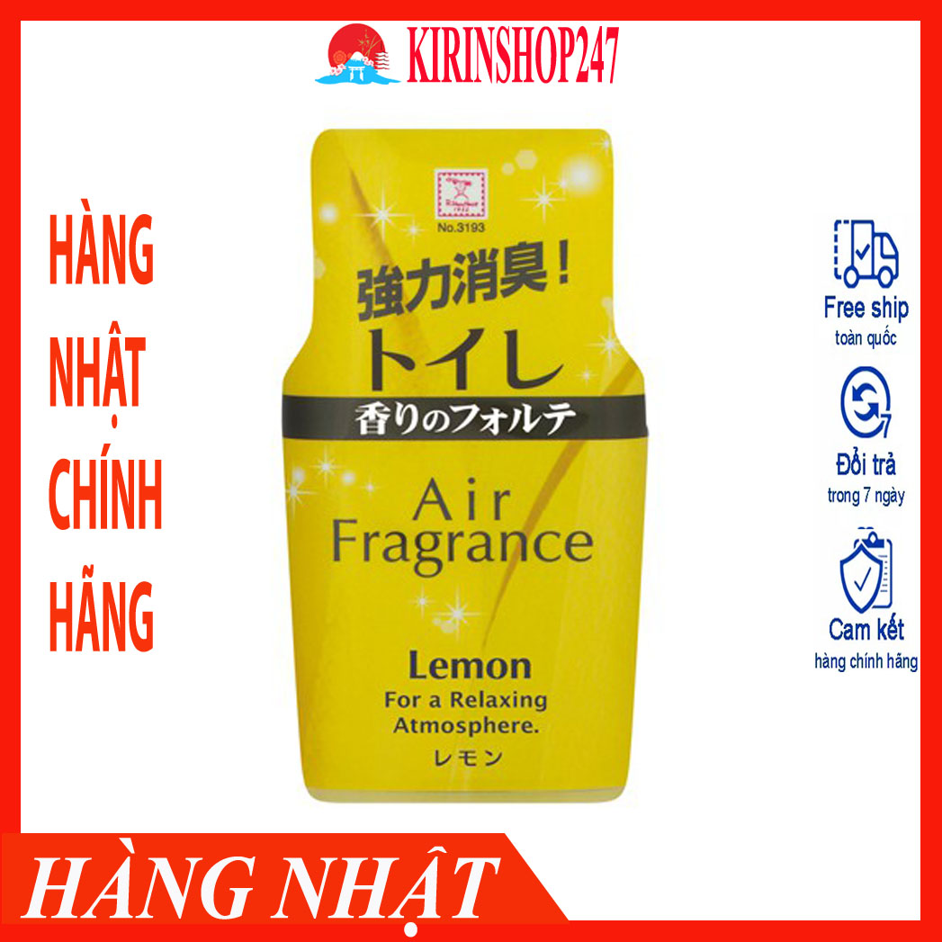 Hộp khử mùi toilet hương chanh Hàng Nhật Chính Hãng