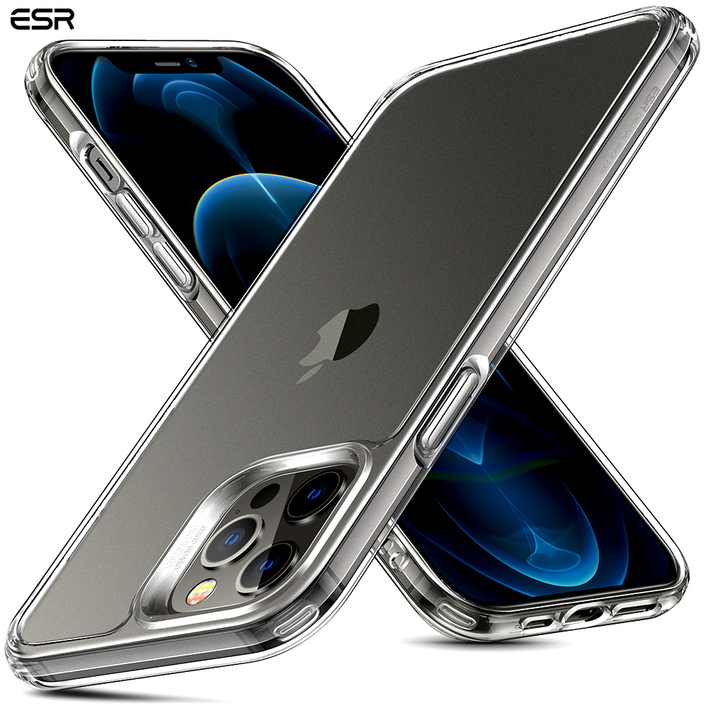 ESR iPhone 12 Trường Hợp iPhone 12 Mini Trường Hợp iPhone 12 Pro Max Trường Hợp iPhone 11 Pro Max Trường Hợp Glass Case Cho iPhone 11 9H Lưng Kính Cường Lực Với Silicon Mềm Bumper Cho iPhone 11 Pro