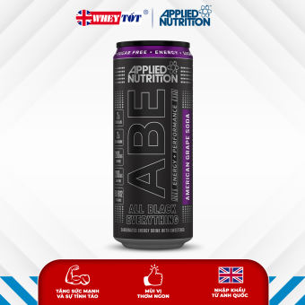 Nước uống tăng lực Applied Nutrition ABE tăng sức bền, hỗ trợ vận động thể thao 330ml