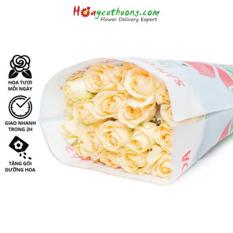 Hoa Hồng Trứng Gà Hoayeuthuong - hoa tươi Đà Lạt trang trí nhà cửa, văn phòng