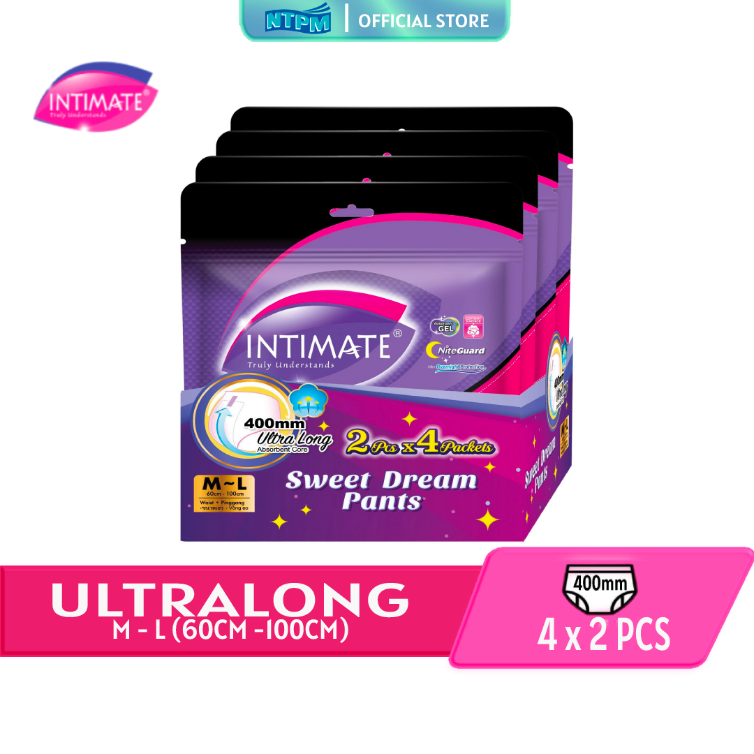 Intimate Disposable Sweet Dream Pants 400mm (M-L) -2pcs x 4 packet