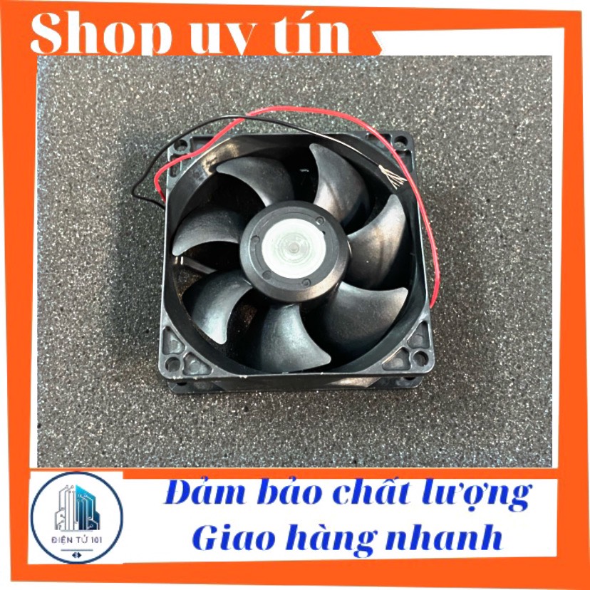 Quạt bạc đạn 8cm 12v chạy êm gió mạnh hàng tháo máy như mới, quạt tản nhiệt