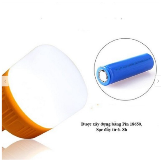 Bóng Đèn Led 60W Tích Điện Thông Minh Sạc cổng USB - bóng đèn tích điện