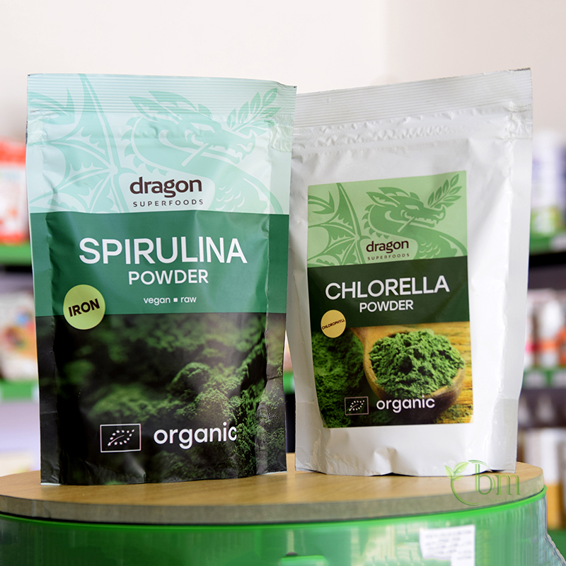 Bột tảo Spirulina - Chlorrlla hữu cơ Smart Organic 200g