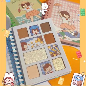 Bảng phấn mắt 6 màu cuốn sách cute