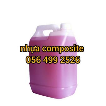 1kg keo hồng composite, nhựa composite, nhựa polyeste resin chống thấm, bọc bồn bể, tàu thuyền cano...