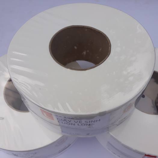 1 CUỘN Giấy vệ sinh cao cấp 2 lớp cuộn lớn Choice L Lotte Hàn Quốc 600g chính hãng