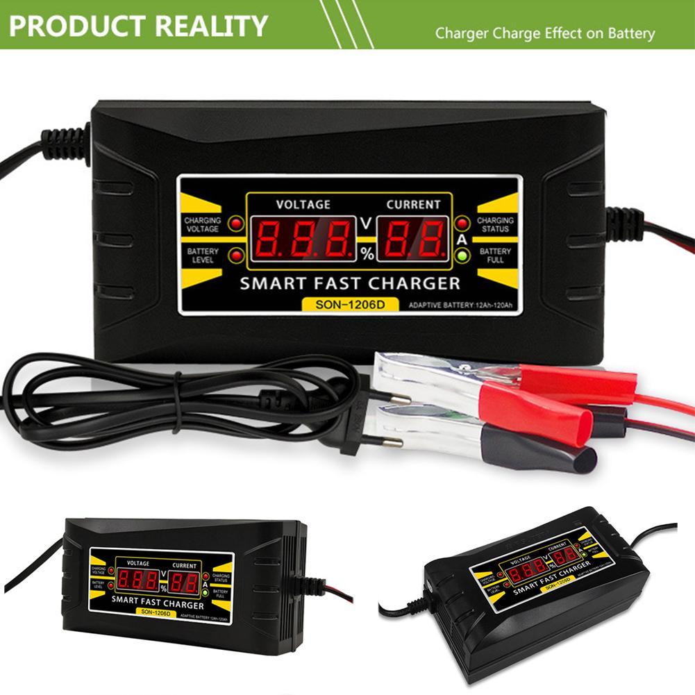 1206D battery charger 12v 6A Full Automatic battery charger