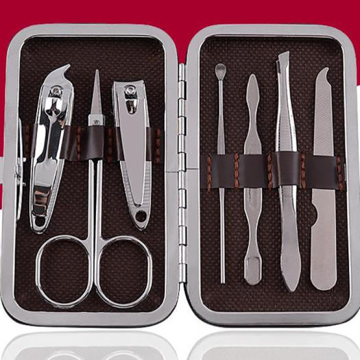 cắt móng tay usa Bộ dụng cụ chăm sóc móng tay mon (Kìm bấm móng tay móng chân loại to bộ dụng cụ cắt tỉa móng tay 7 món chi tiết loại to)