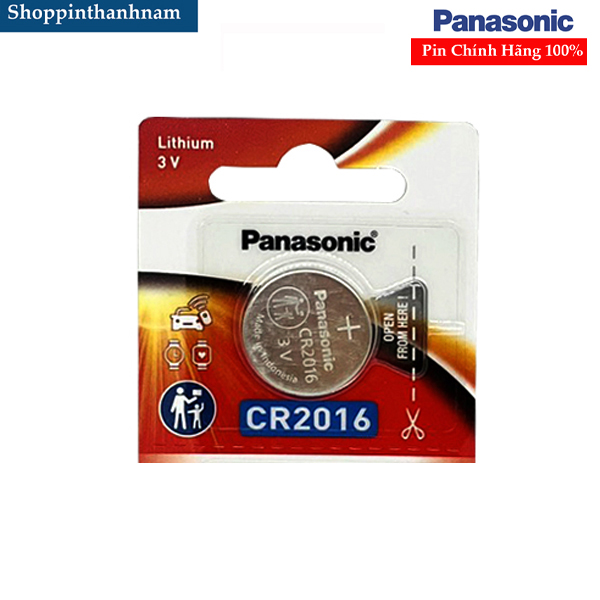 1 viên pin cr2016 panasonic lithium 3v chính hãng
