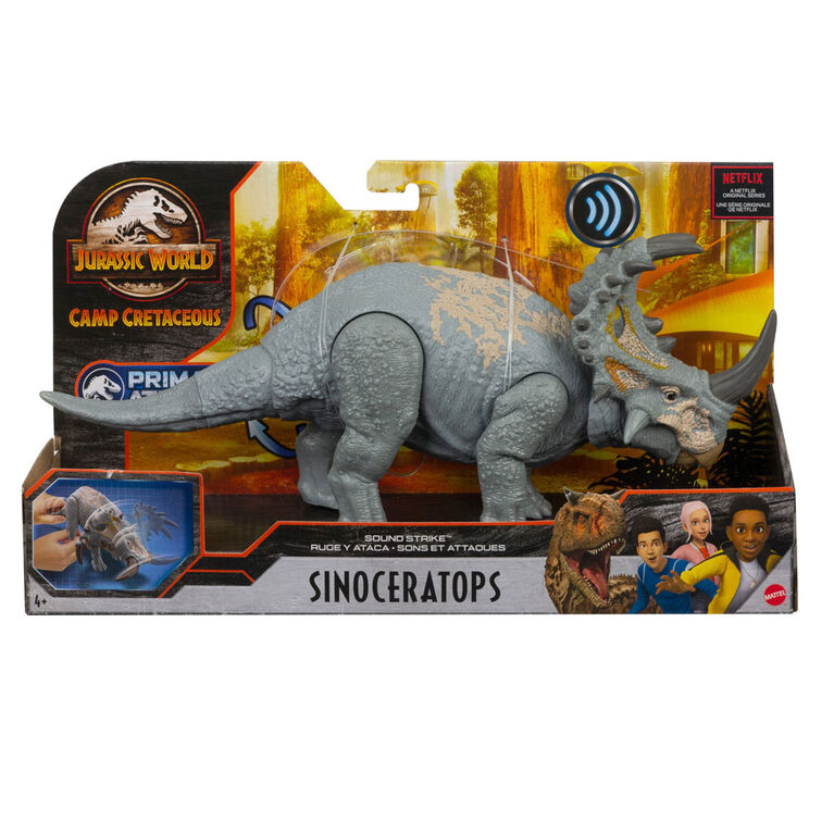 Mattel Jurassic World - Sound Strike Dinosaur Action Figure